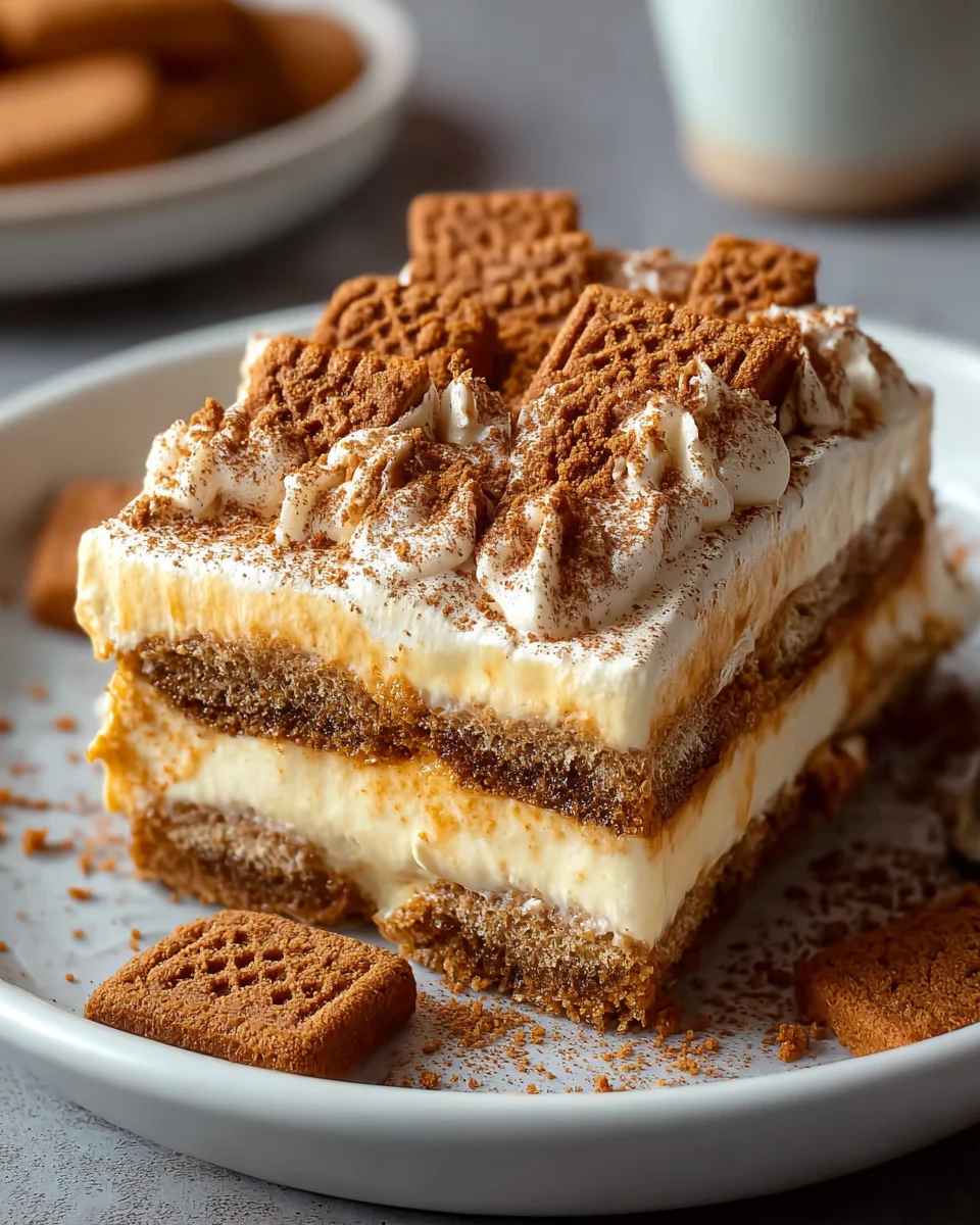 Biscoff Spekulatius Tiramisu: Süßer Traum ohne Alkohol