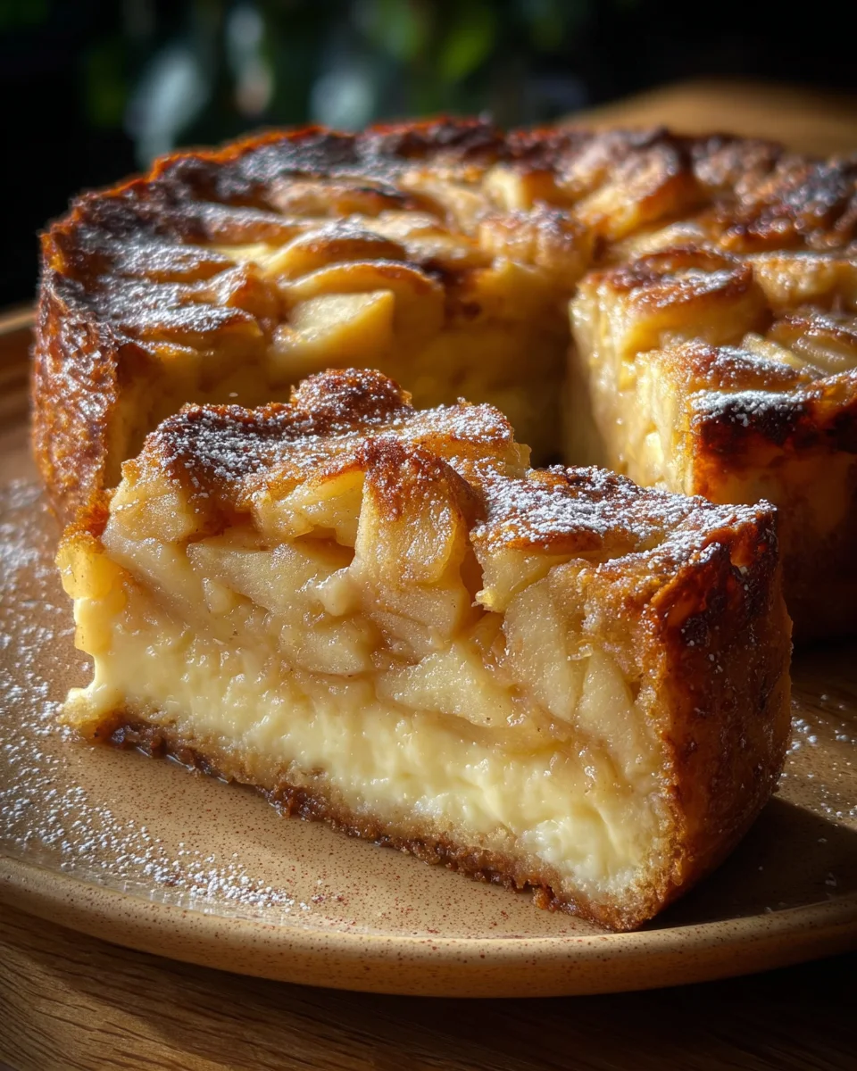 Das beste Rezept: Apfelkuchen mit cremigem Vanillepudding