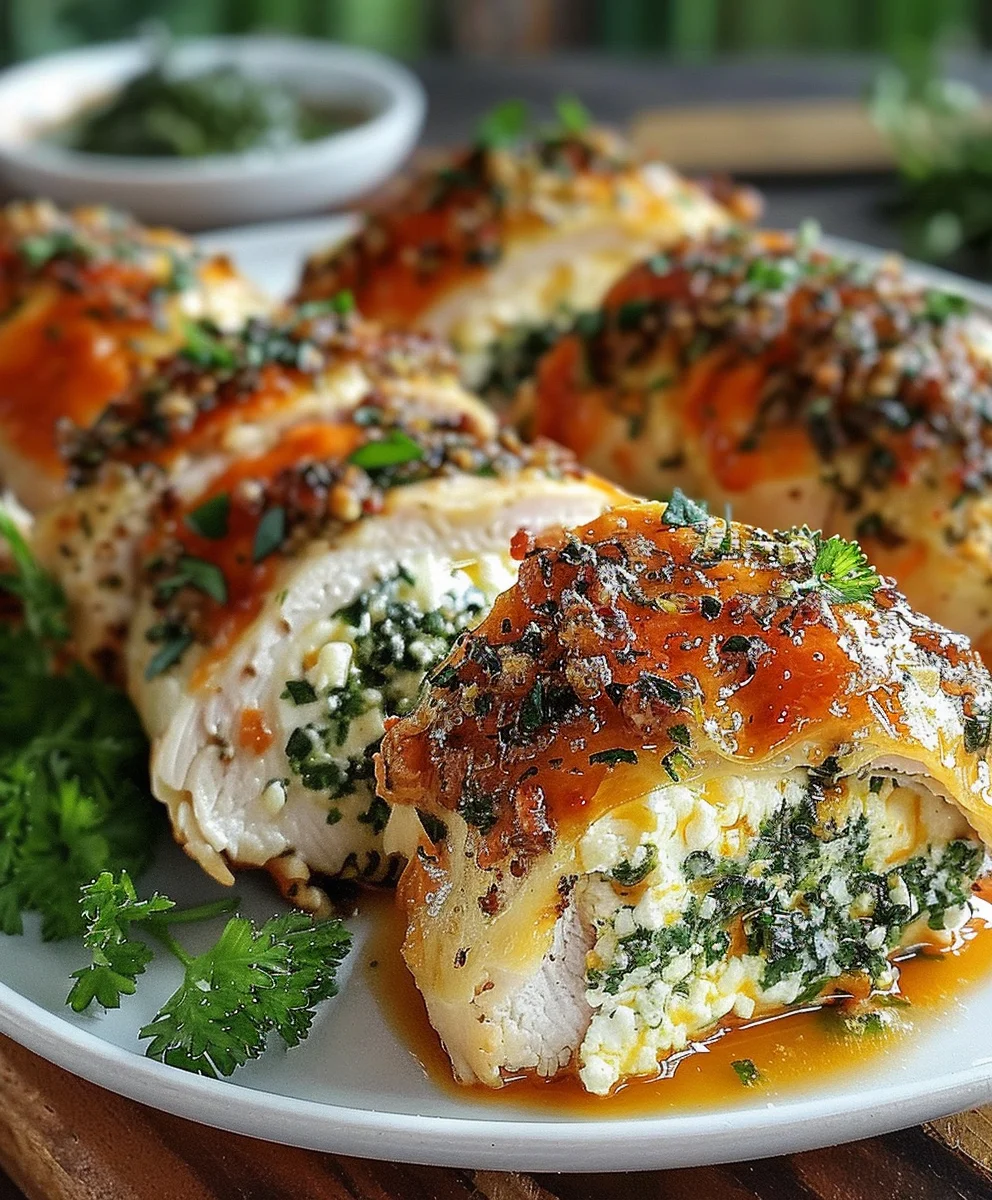 Kräuter-Ricotta Hähnchenröllchen: Dein Lieblingsrezept!
