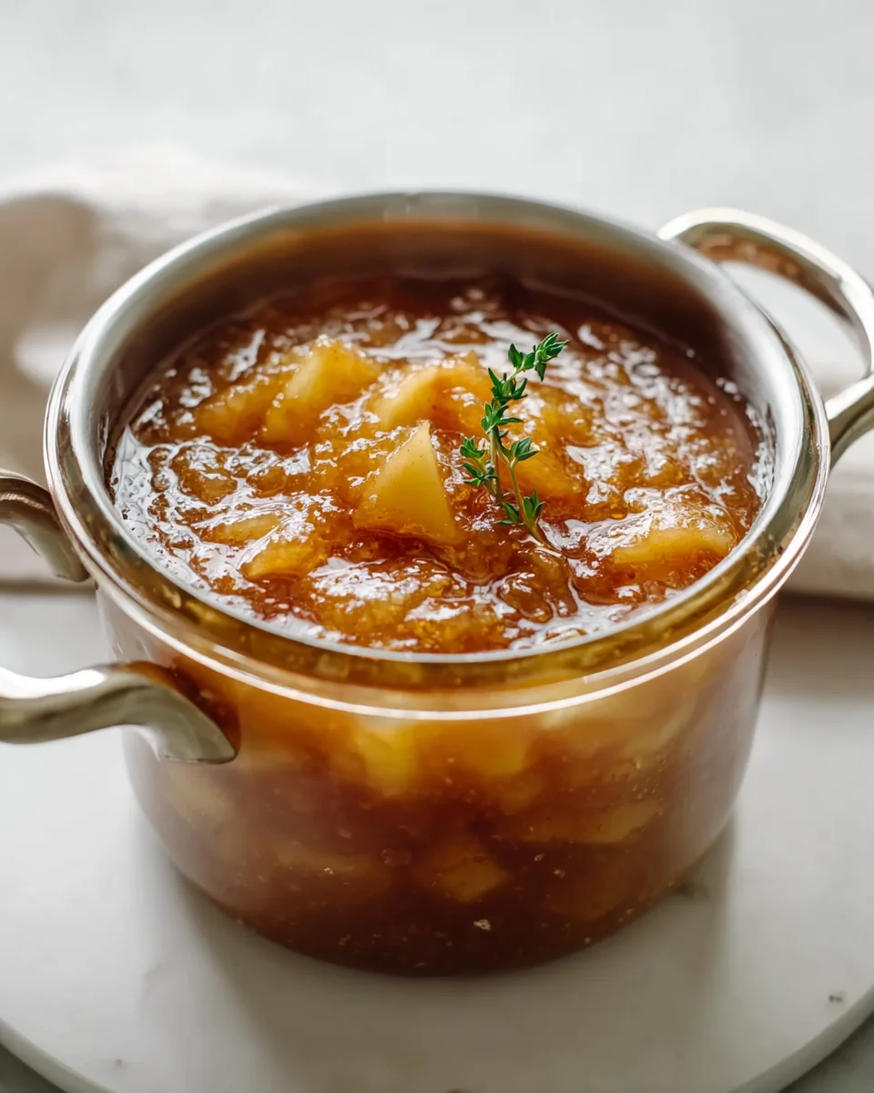 Apfel-Thymian-Marmelade Rezept – Einzigartig & Lecker