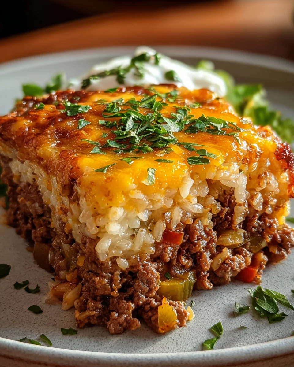 Perfekter Rinderhackfleisch Reisauflauf: Einfach & Lecker!