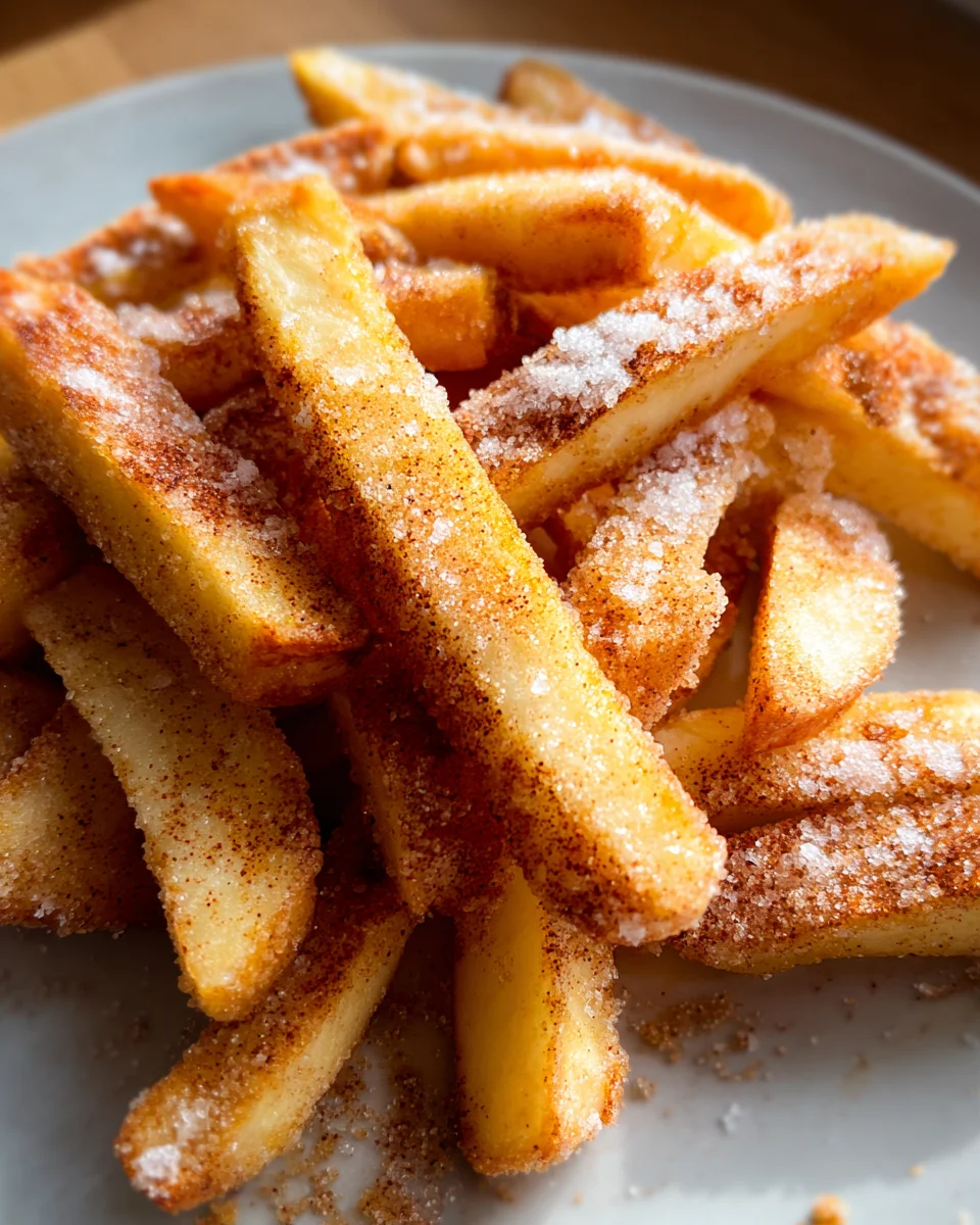 Air Fryer Apfel-Fries: Süß, Knusprig & Blitzschnell Zubereitet