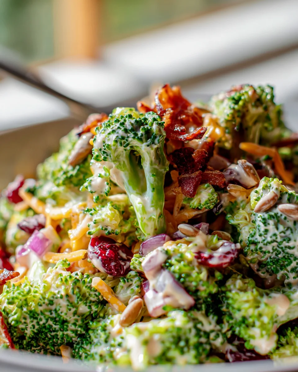 Leckerer Broccoli Beef Bacon Salat – Gesund und Schnell!