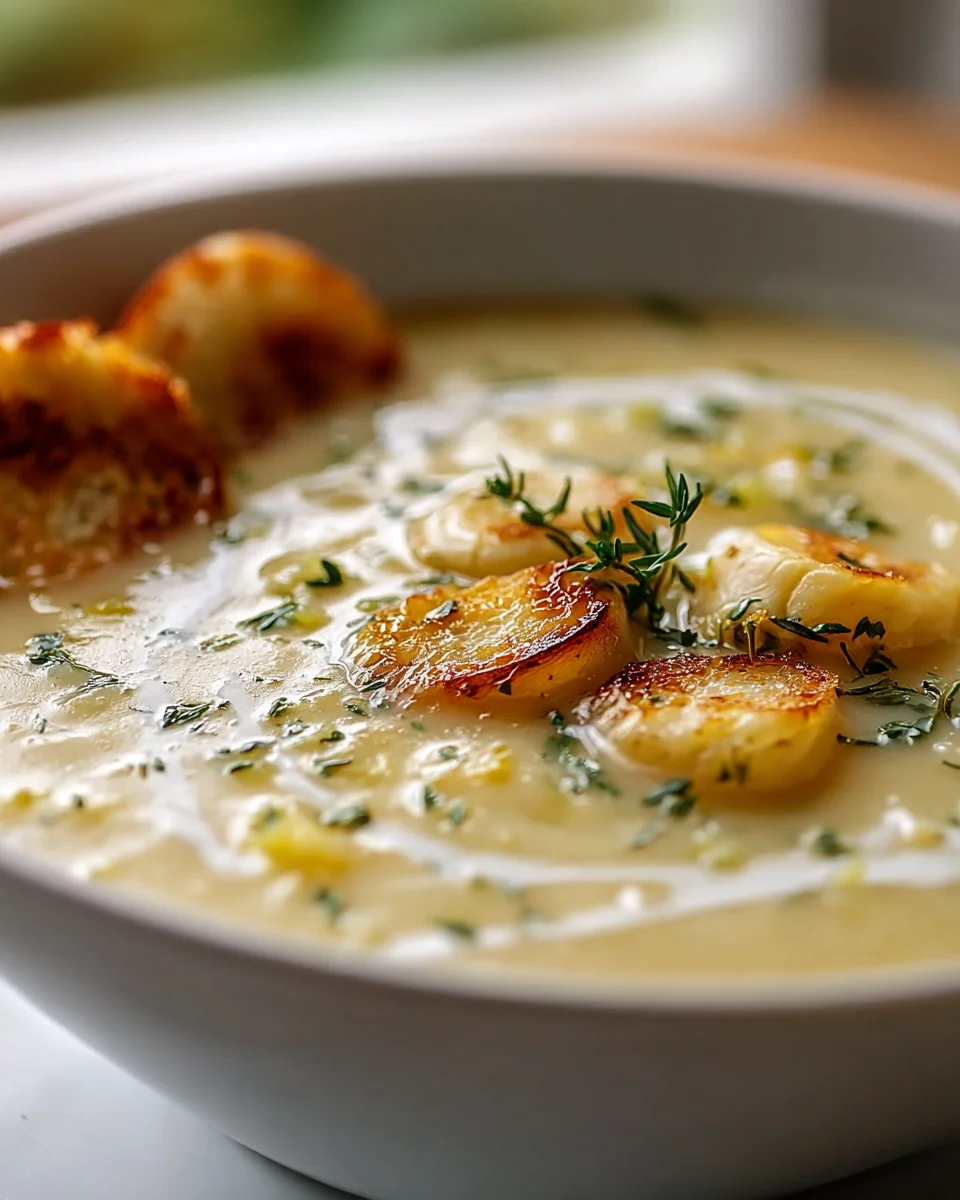 Rustikale Knoblauchsuppe: Cremiger Immun-Boost-Komfort