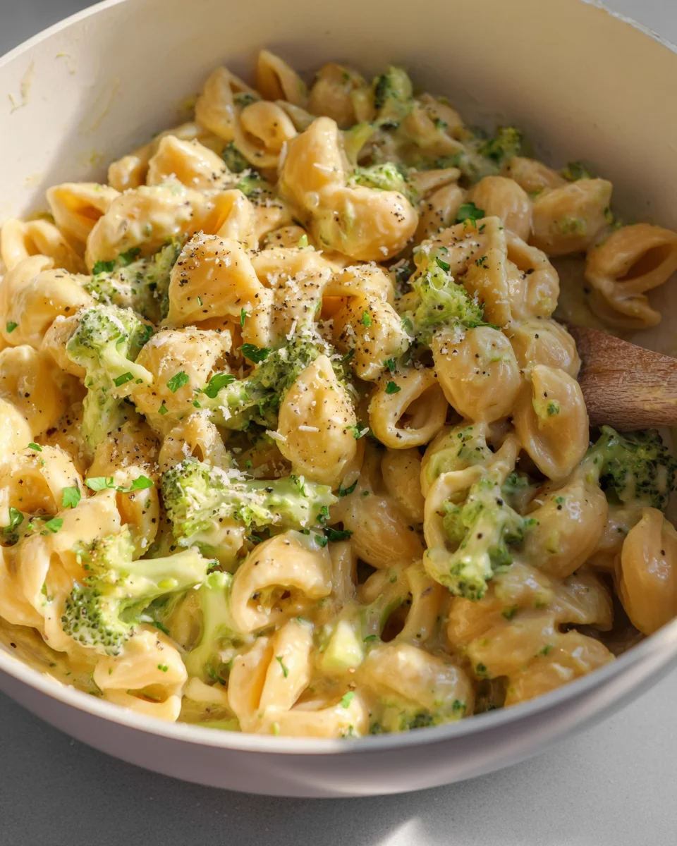 Gesunde One Pot Brokkoli Mac and Cheese - Lecker und einfach!