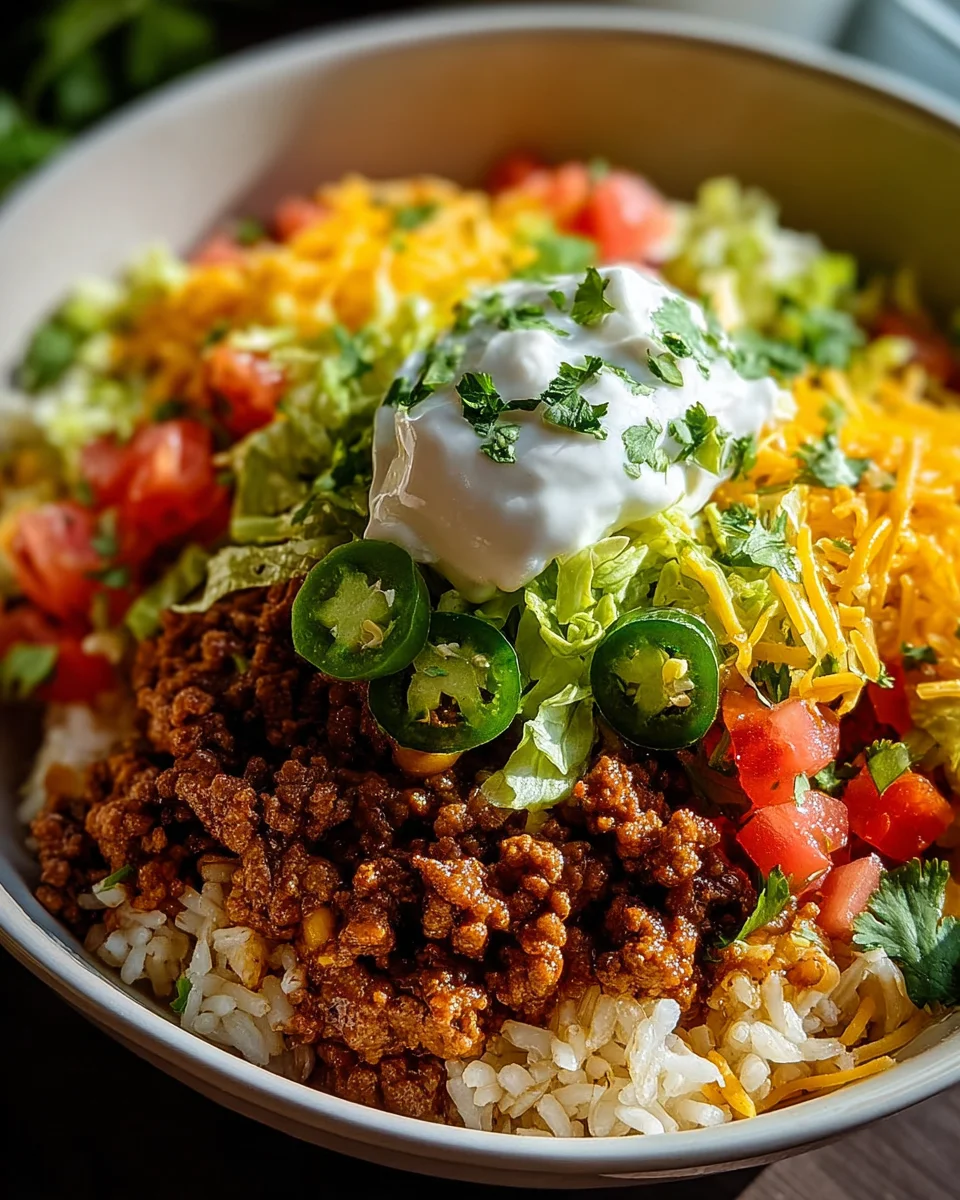 Leckere Taco Rice Bowl: Einfaches Rezept für jeden Tag!