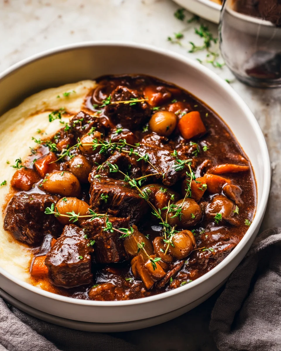 Klassisches Beef Bourguignon: Herzhaftes Rezept für Genießer