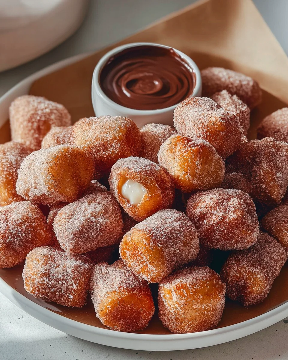 Leckere Churro Bites aus der Heißluftfritteuse Rezept
