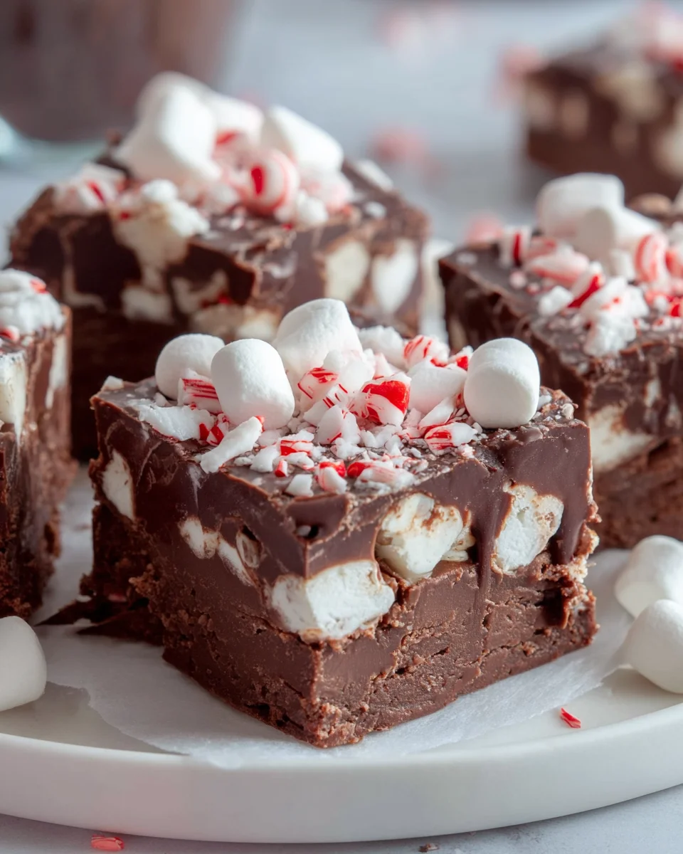 Heißer Schoko-Pfefferminz-Fudge: Kremig & einfach gemacht!