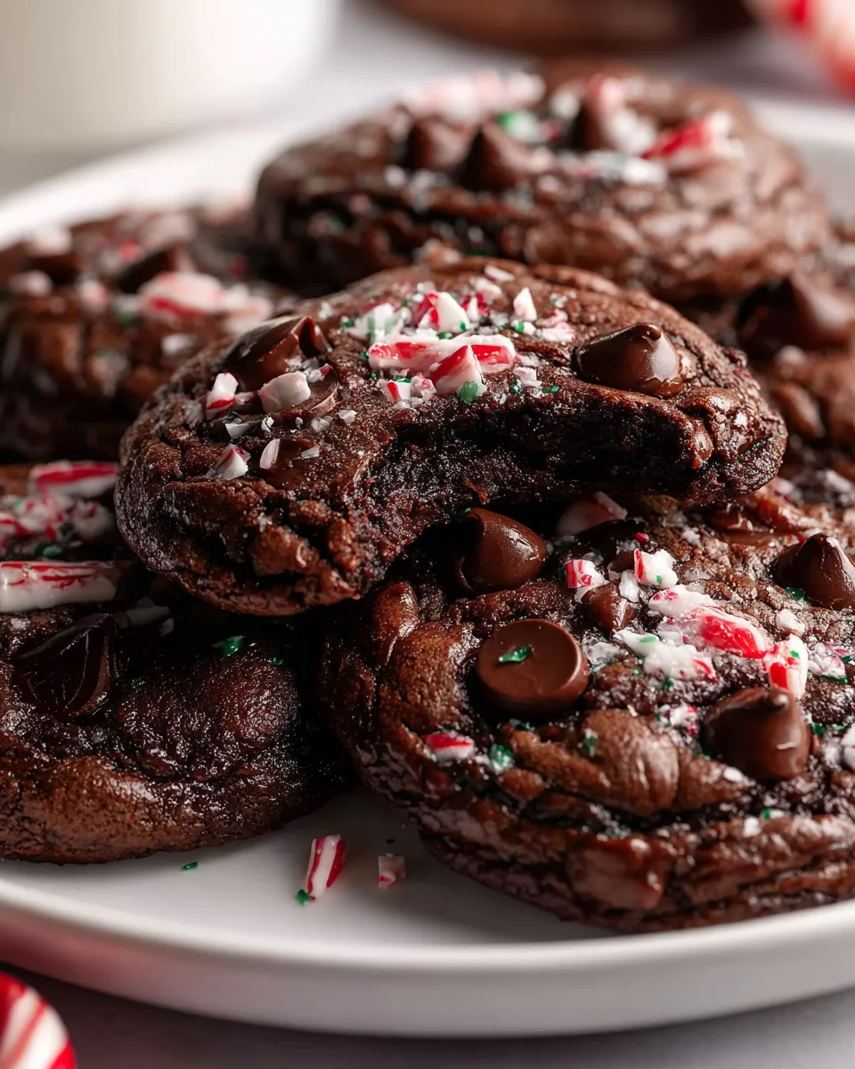 Pfefferminz-Brownie-Cookies: Dein süßer Wintertraum