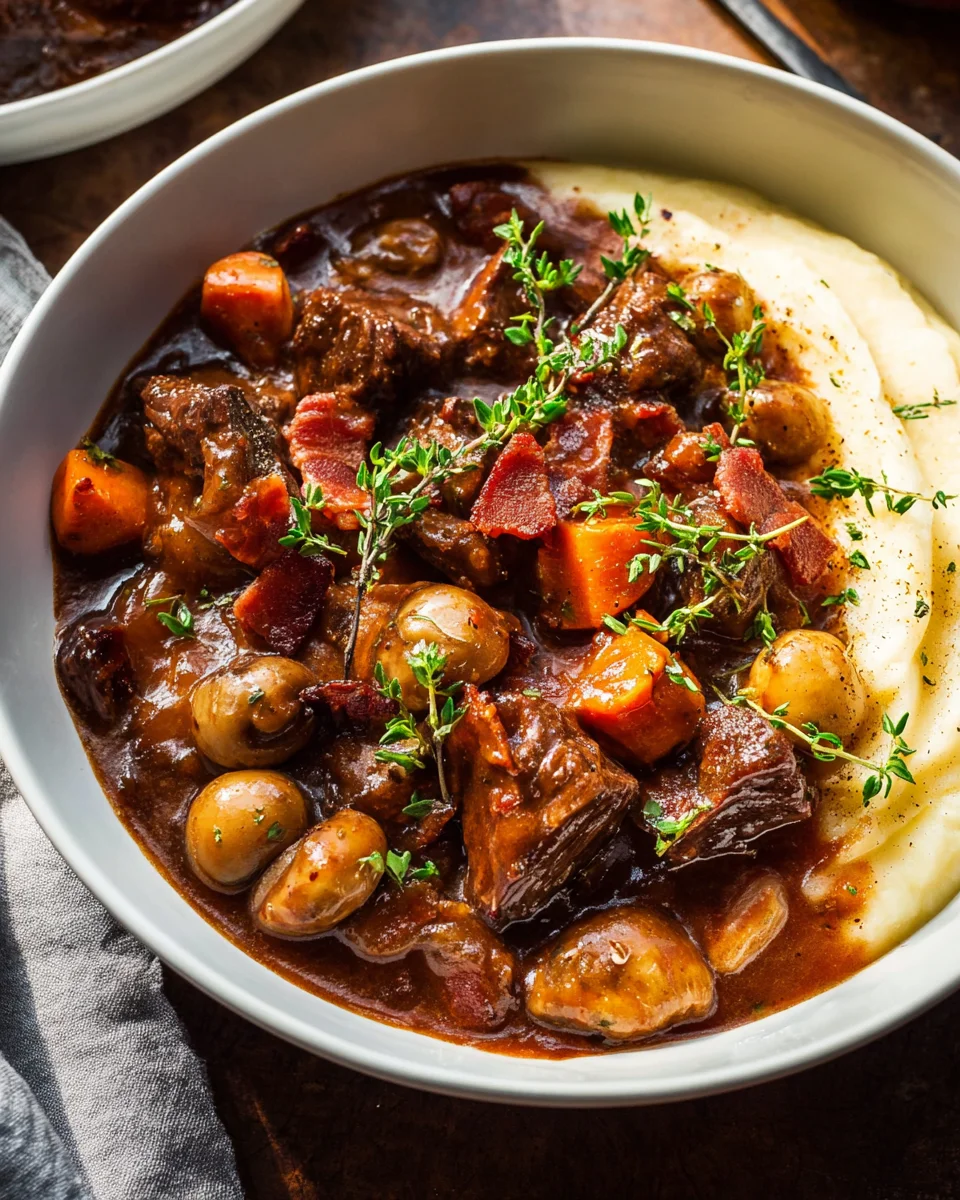 Herzhaftes Beef Bourguignon – Alkoholfrei & unglaublich lecker