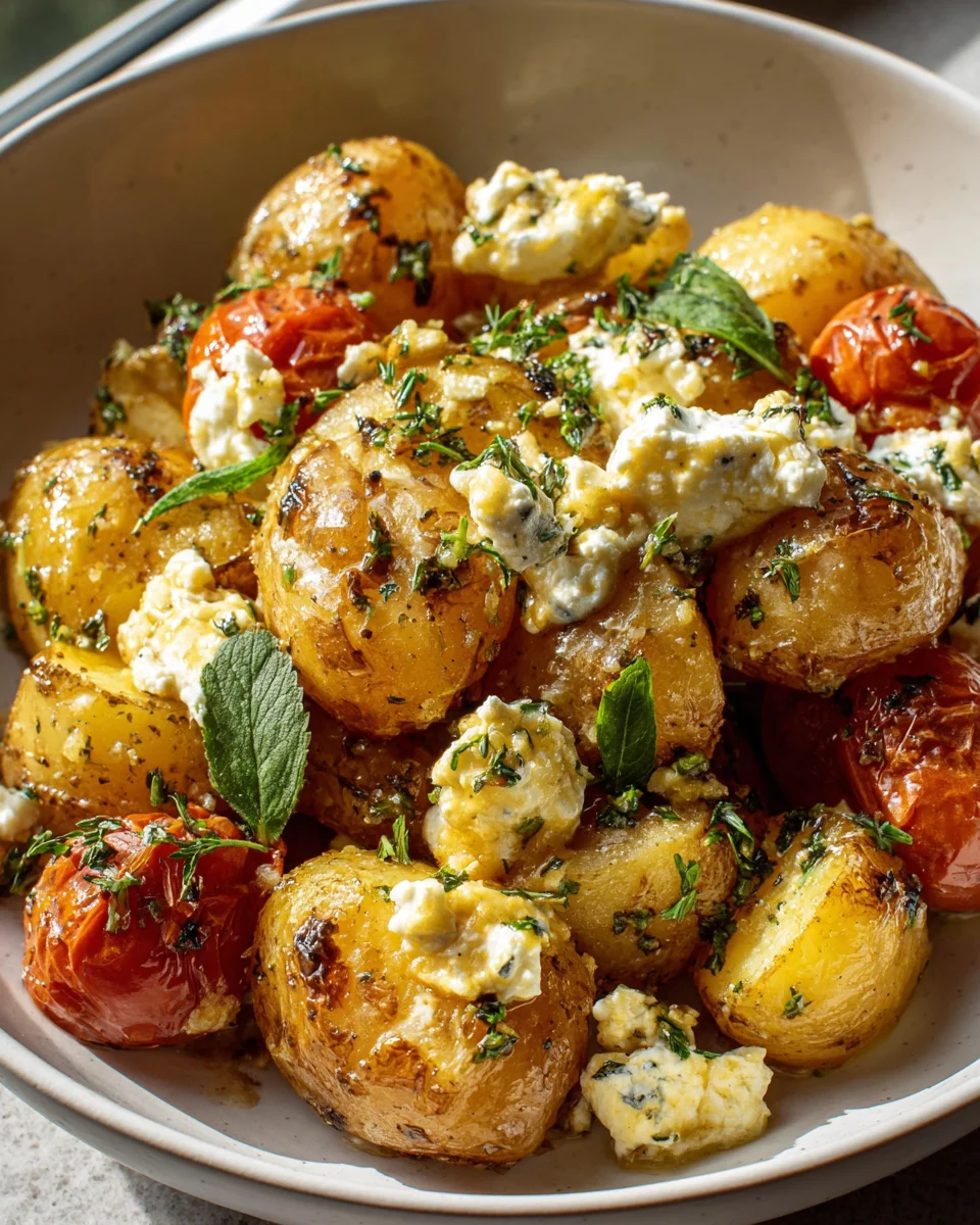 Gesunde Ofenkartoffeln Feta: Dein einfaches & leckeres Rezept