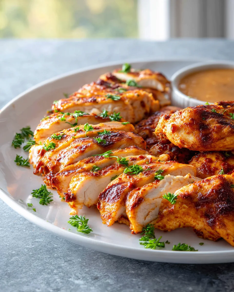 Hähnchenbrust Heißluftfritteuse: Zart, Saftig & Schnell gemacht