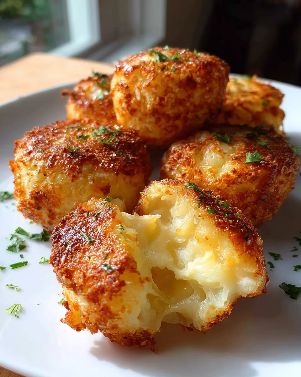Käse-Püree-Puffs Rezept: Knusprige Leckerbissen genießen!