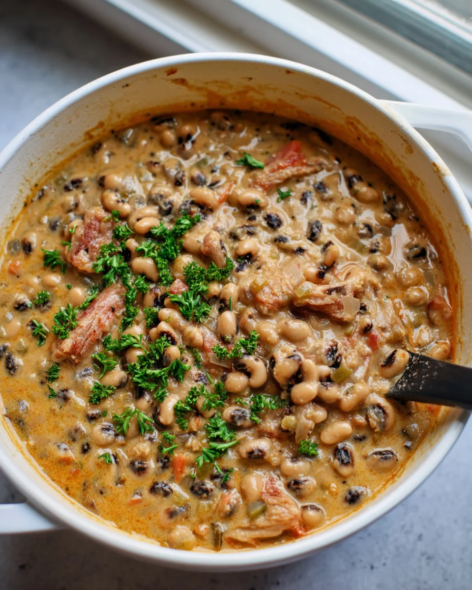 Cremige Black Eyed Peas: Ein einfaches Rezept für Genuss!