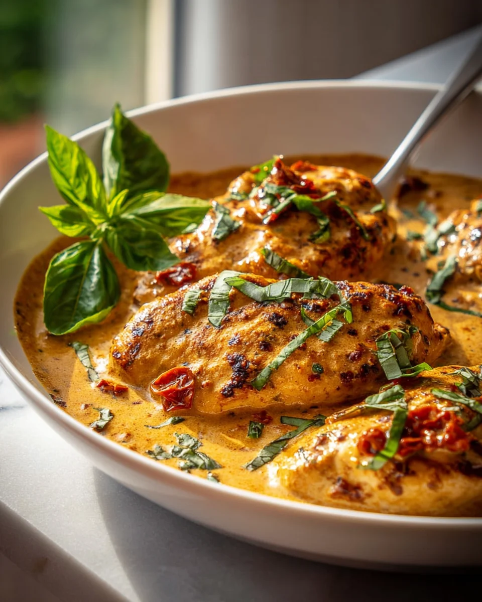 Toskanisches Sahne Hähnchen: Cremig, Saftig, Schnell!