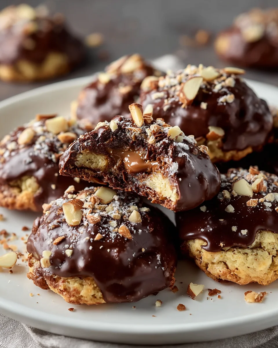 Rocher Plätzchen: Himmlische Nougat Schoko Weihnachtskekse