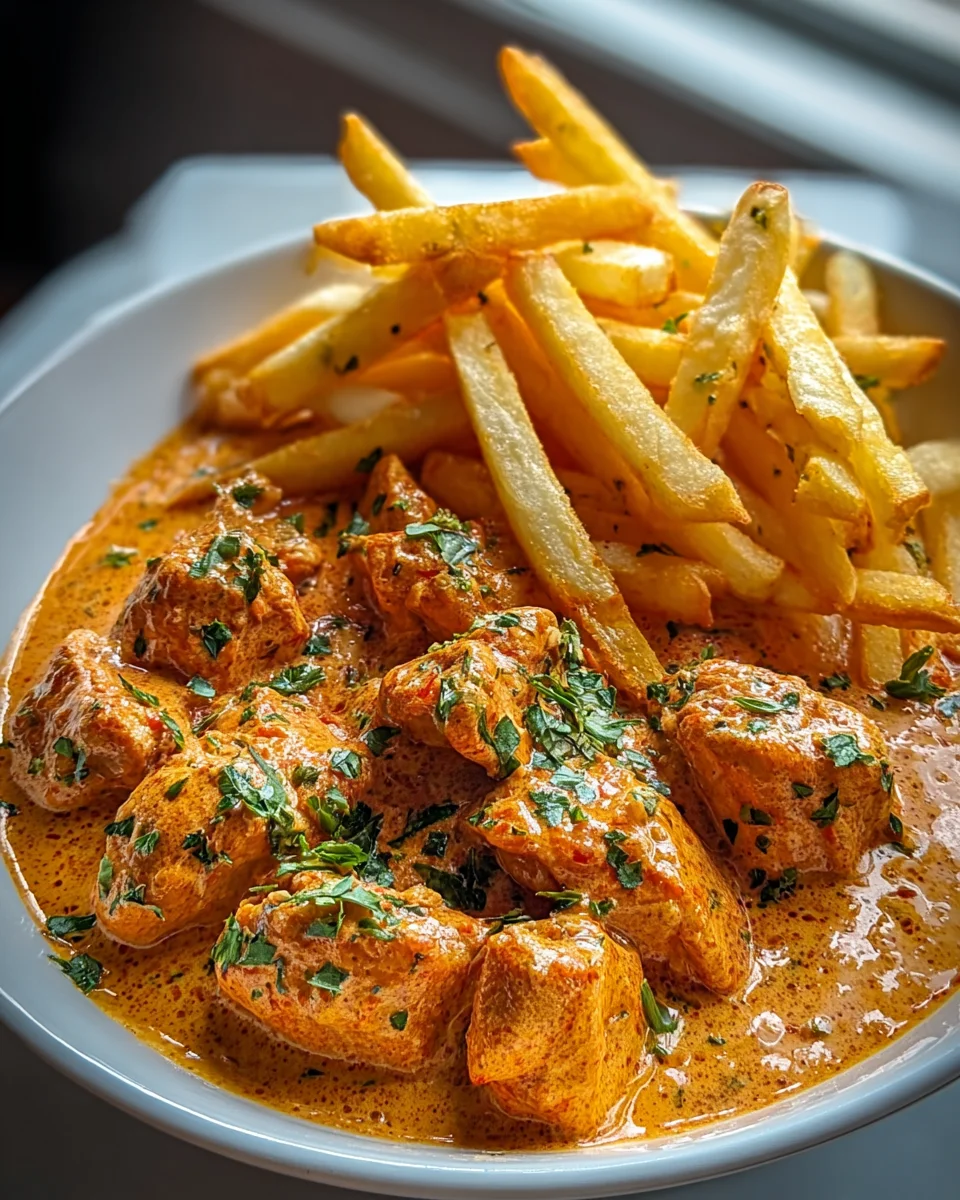 Butter Chicken Knoblauchsauce Pommes: Ein unwiderstehliches Rezept