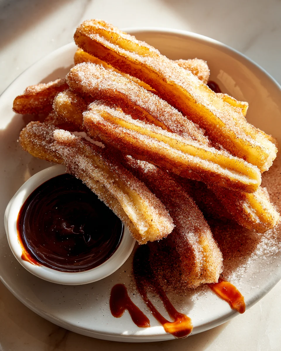 Churros aus der Heißluftfritteuse: Perfekt knusprig genießen!