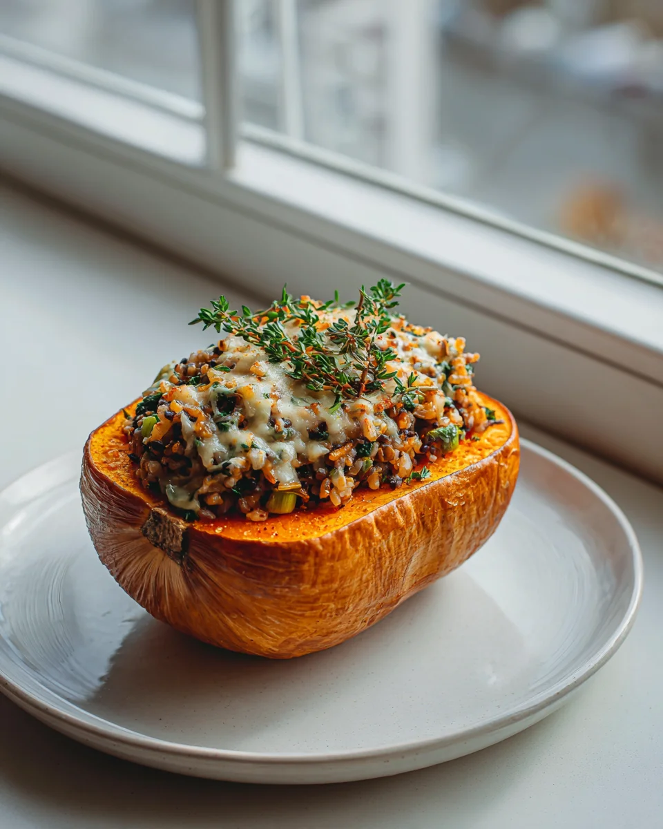 Leckerer gefüllter Kürbis: Ein herzhaftes Rezept für Genießer