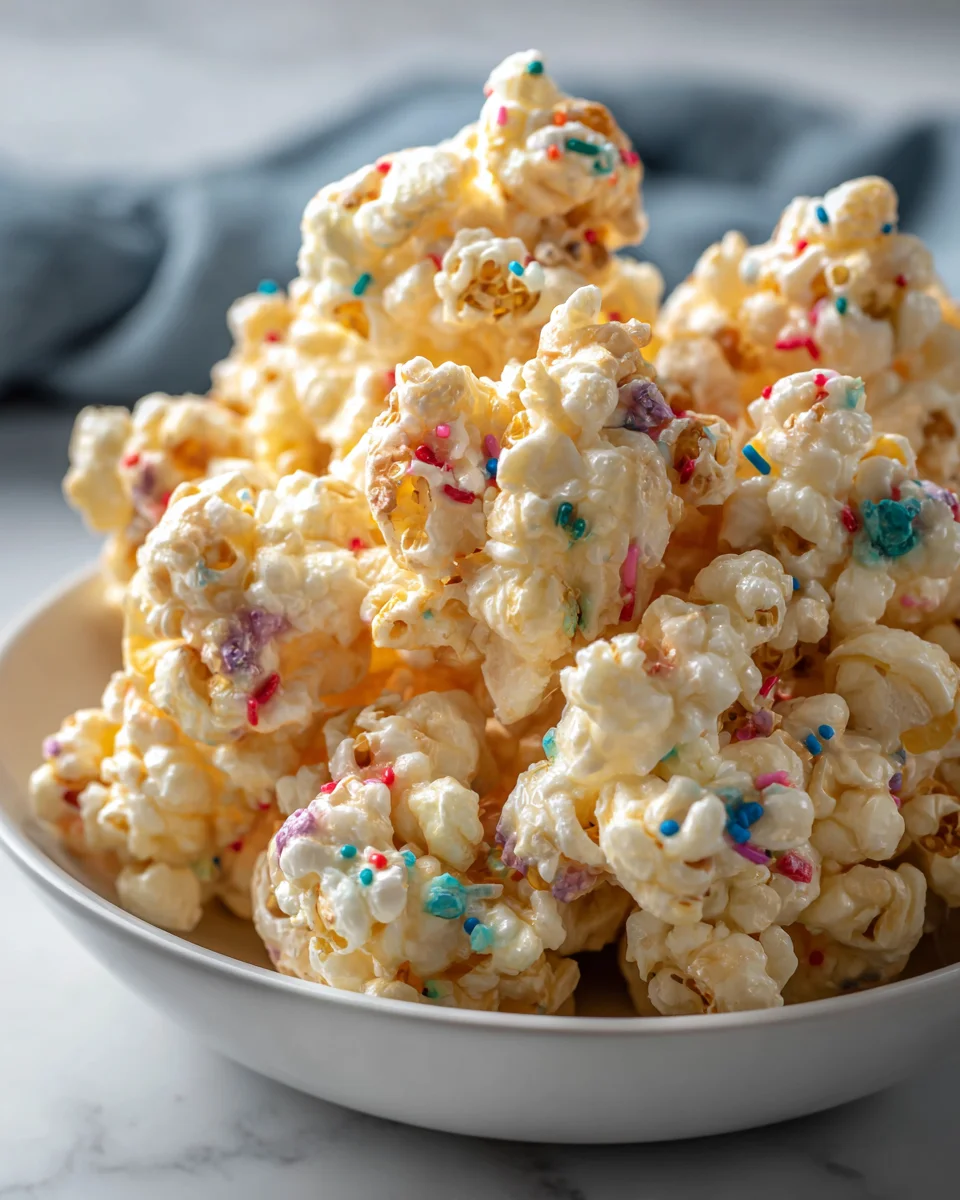 Knusprige Puff Marshmallow Popcorn Clusters – So lecker!