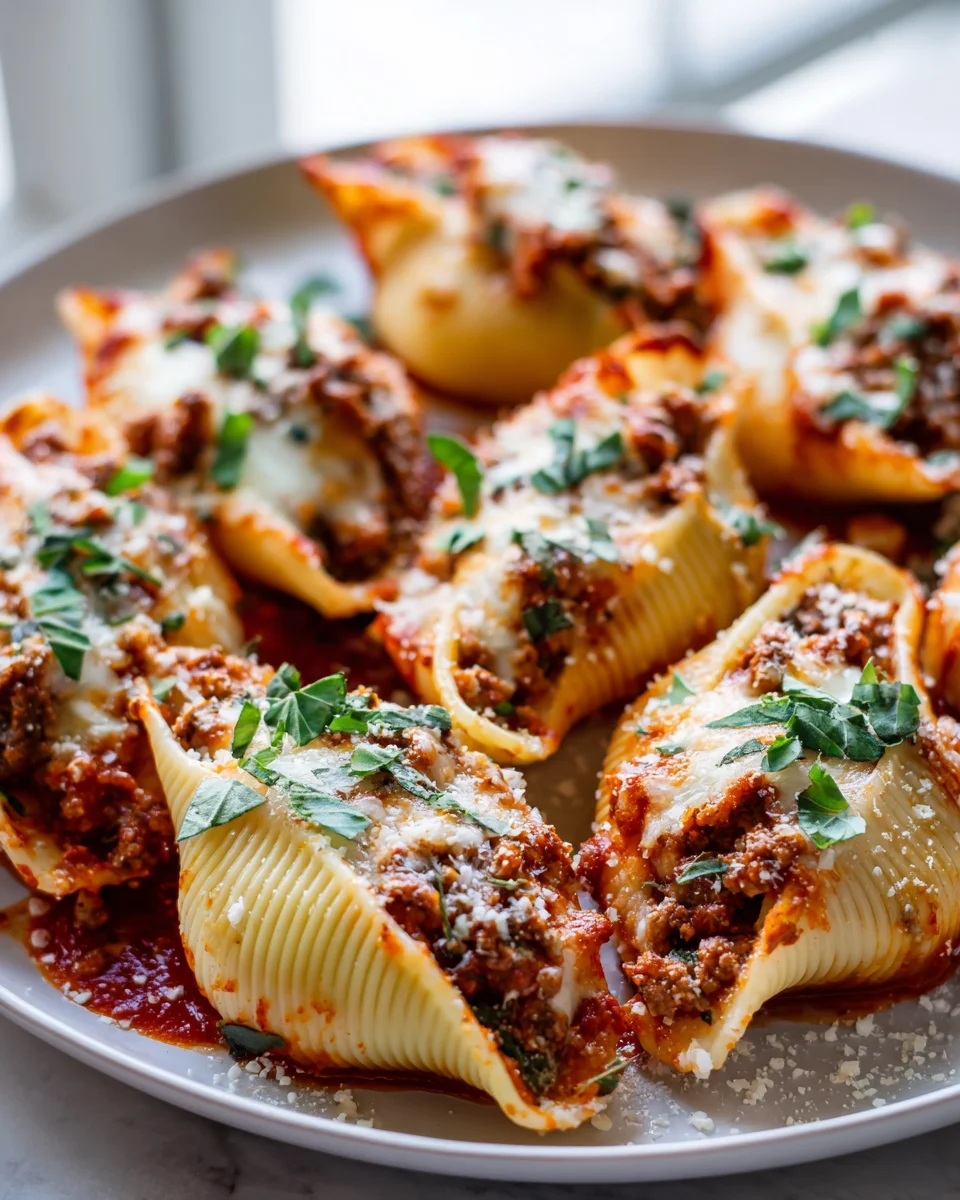 Käse-Rinderhack-Muschelnudeln: Herzhaft & unwiderstehlich!