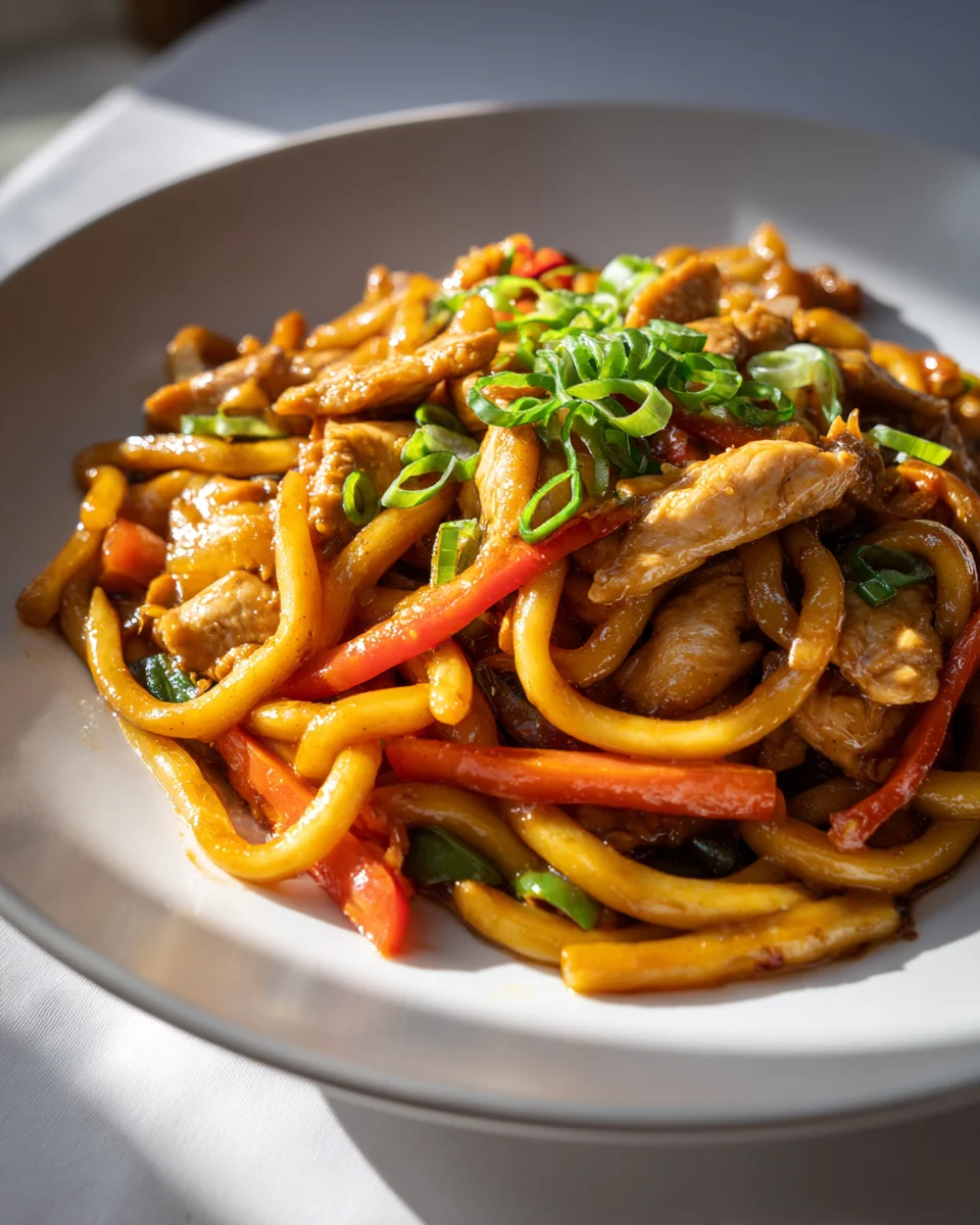 Unwiderstehliches Yaki Udon Rezept für Seelenwärmer