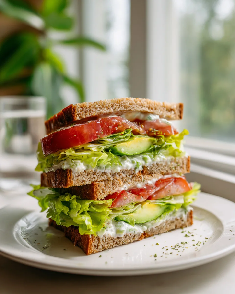 Leckeres Caesar Sandwich: Avocado, Tomaten & perfekter Genuss