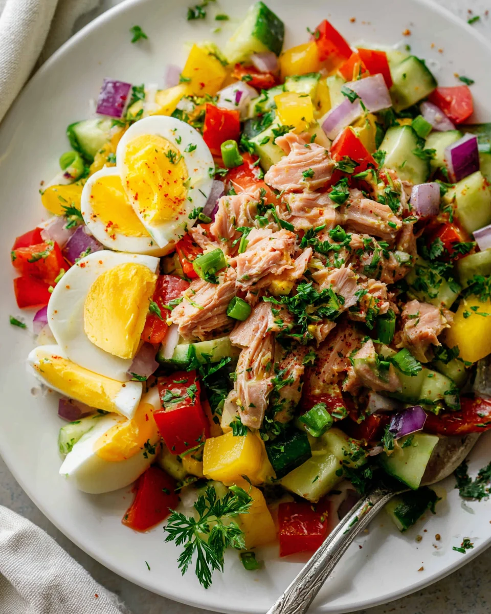 Thunfisch Salat: Die leichte & leckere Grillbeilage!