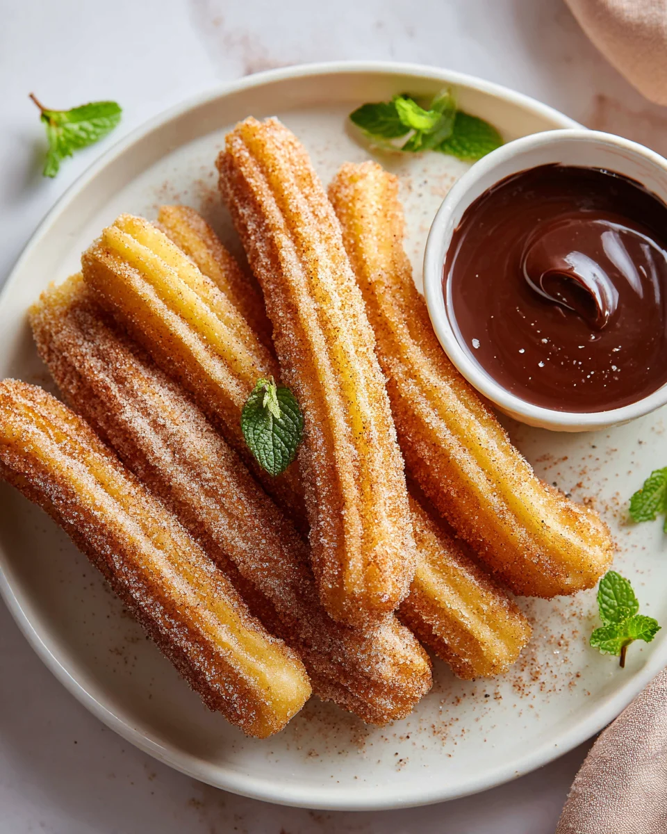 Churros Airfryer Rezept: Knusprig & Kalorienarm Genießen!
