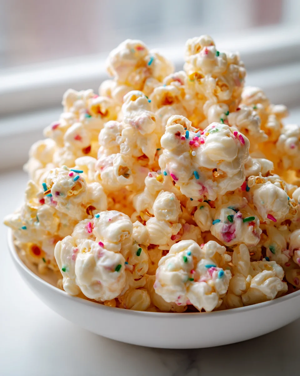 Knusprige Puff Marshmallow Popcorn Clusters – So lecker!