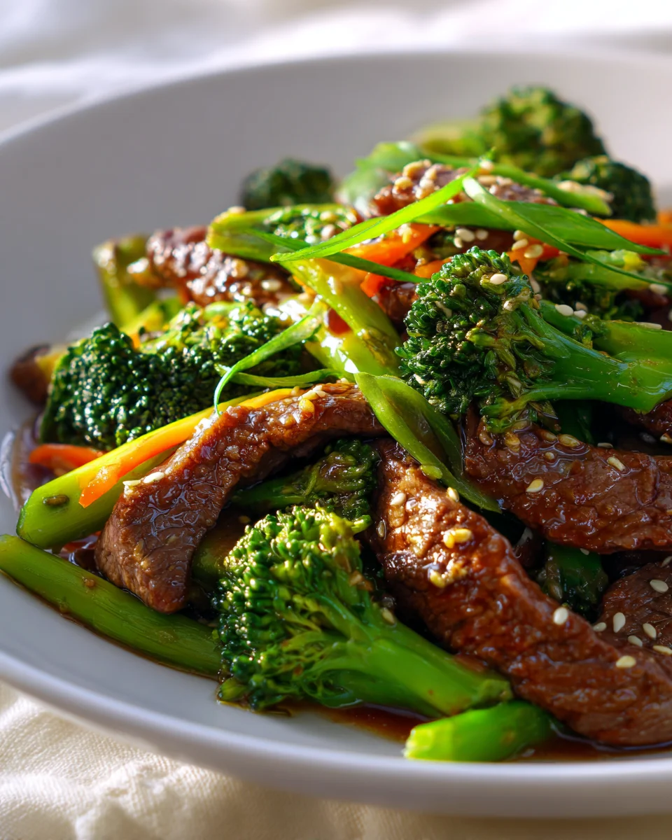 Chinesisches Rindfleisch Brokkoli Wok Rezept – Schnell & Köstlich!