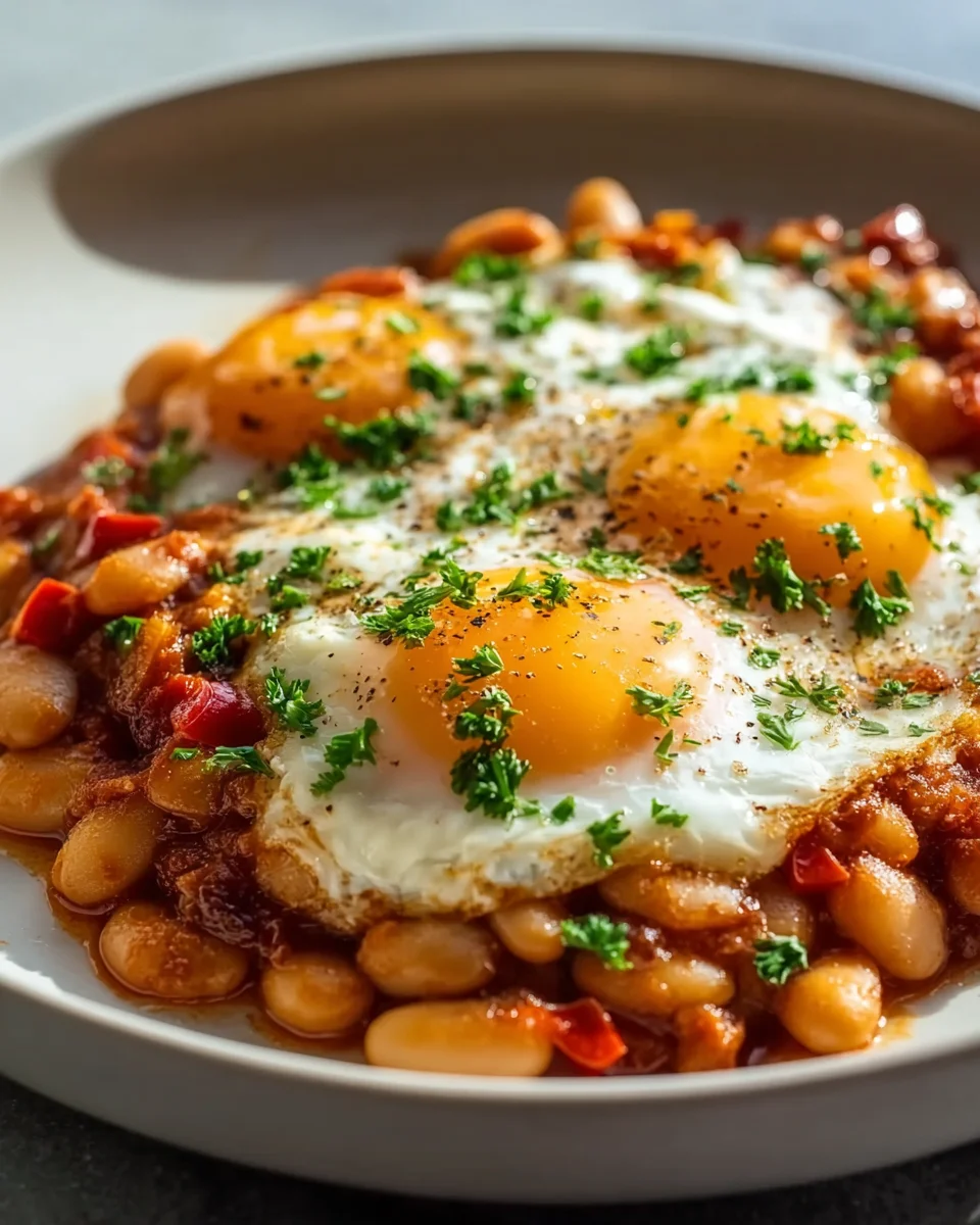 Leckeres Rezept: Spanische Bohnen und Eier genießen!