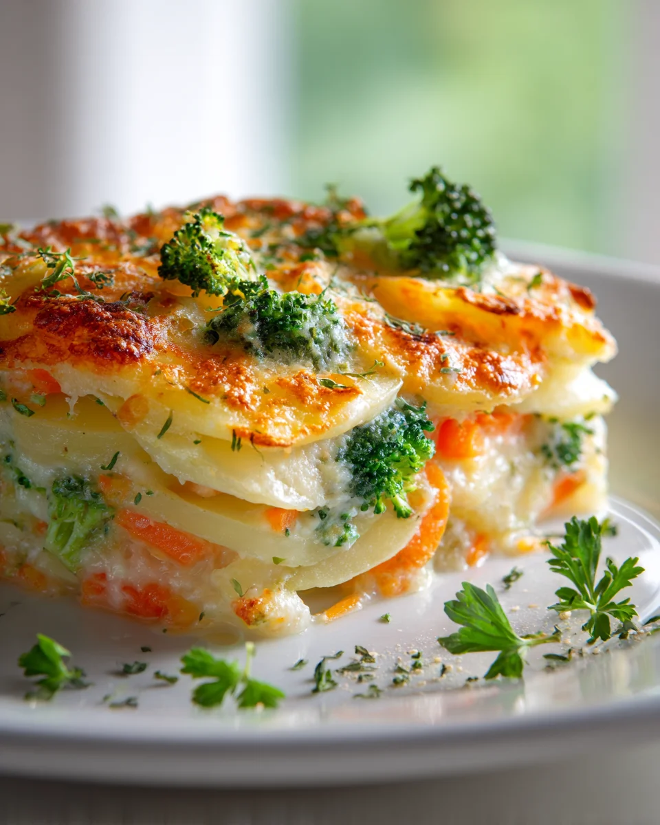 Cremiger Vegetarischer Kartoffelauflauf – Dein neues Lieblingsrezept!