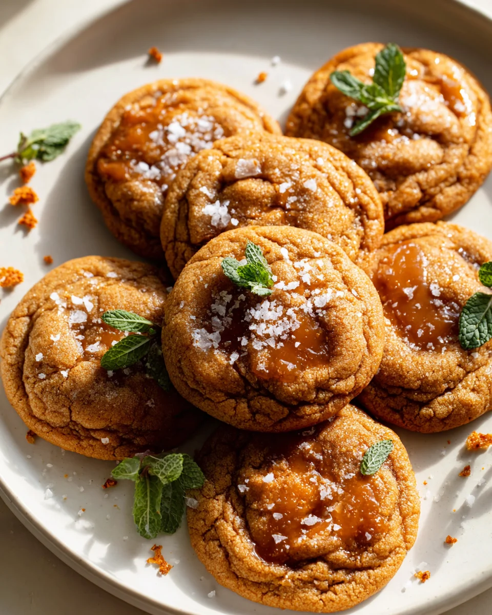 Gochujang Caramel Cookies: Süß-scharfe Genuss-Sensation