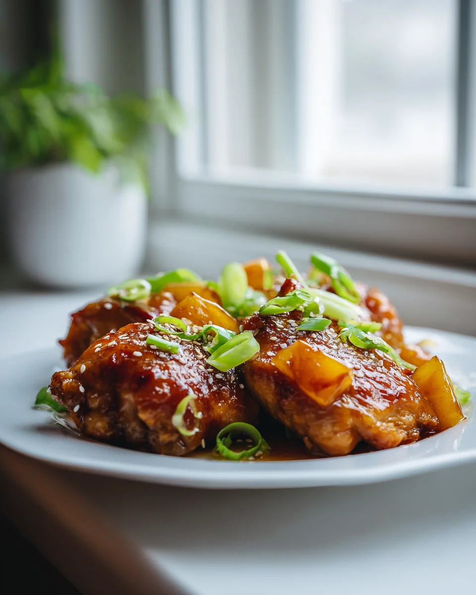 Hawaii Chicken aus dem Ofen: Schnell, saftig & lecker!