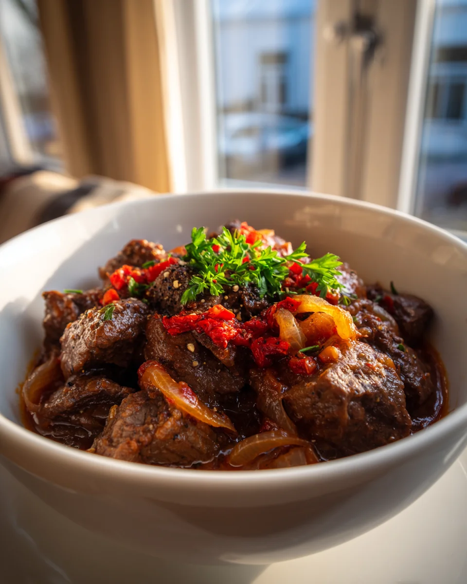 Klassisches Rindergulasch Hausmannsart – Einfach Herzhaft