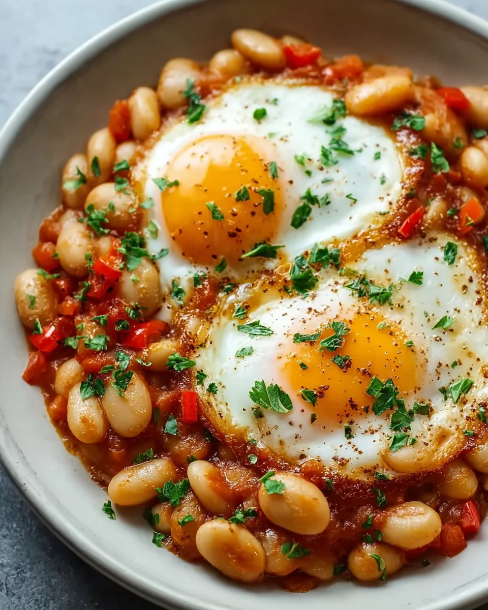 Leckeres Rezept: Spanische Bohnen und Eier genießen!