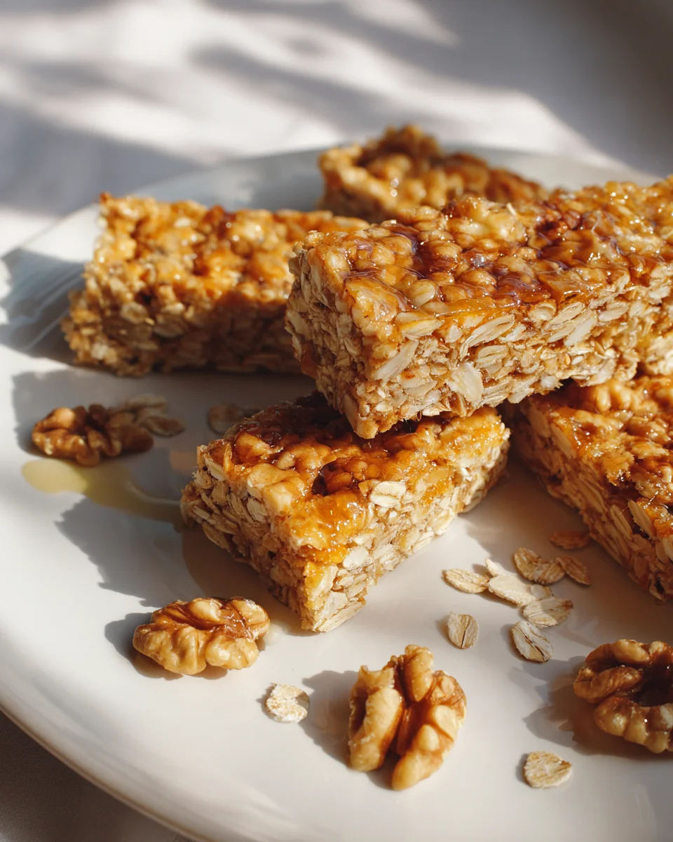 Nussige Bananen Hafer Riegel – Gesunder Snack für jeden Tag