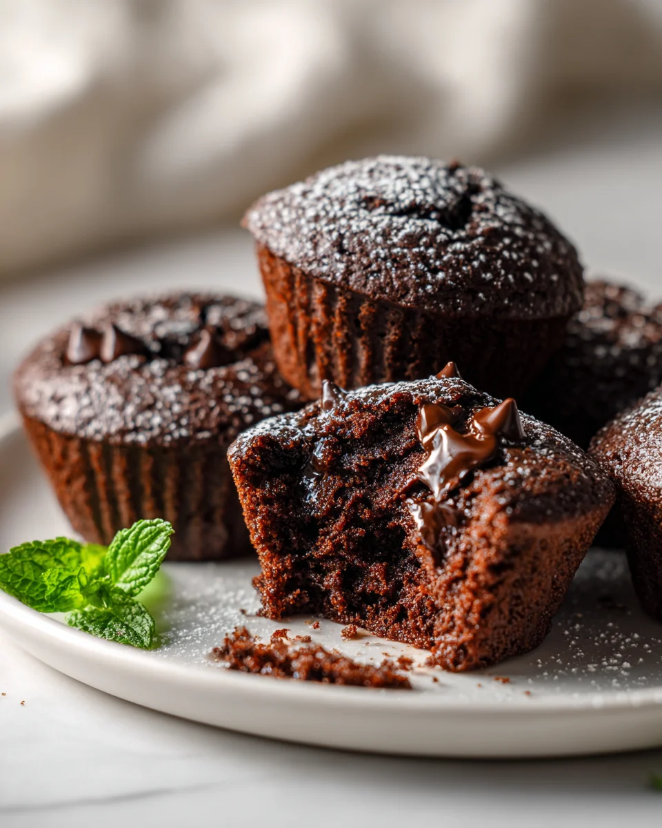 Geniale Chocolate Chip Brownie Muffins – unwiderstehlich gut