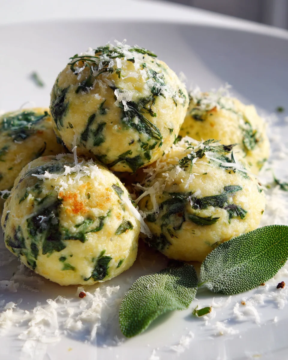 Low Carb Käse-Spinat-Nocken: Dein einfaches & cremiges Rezept