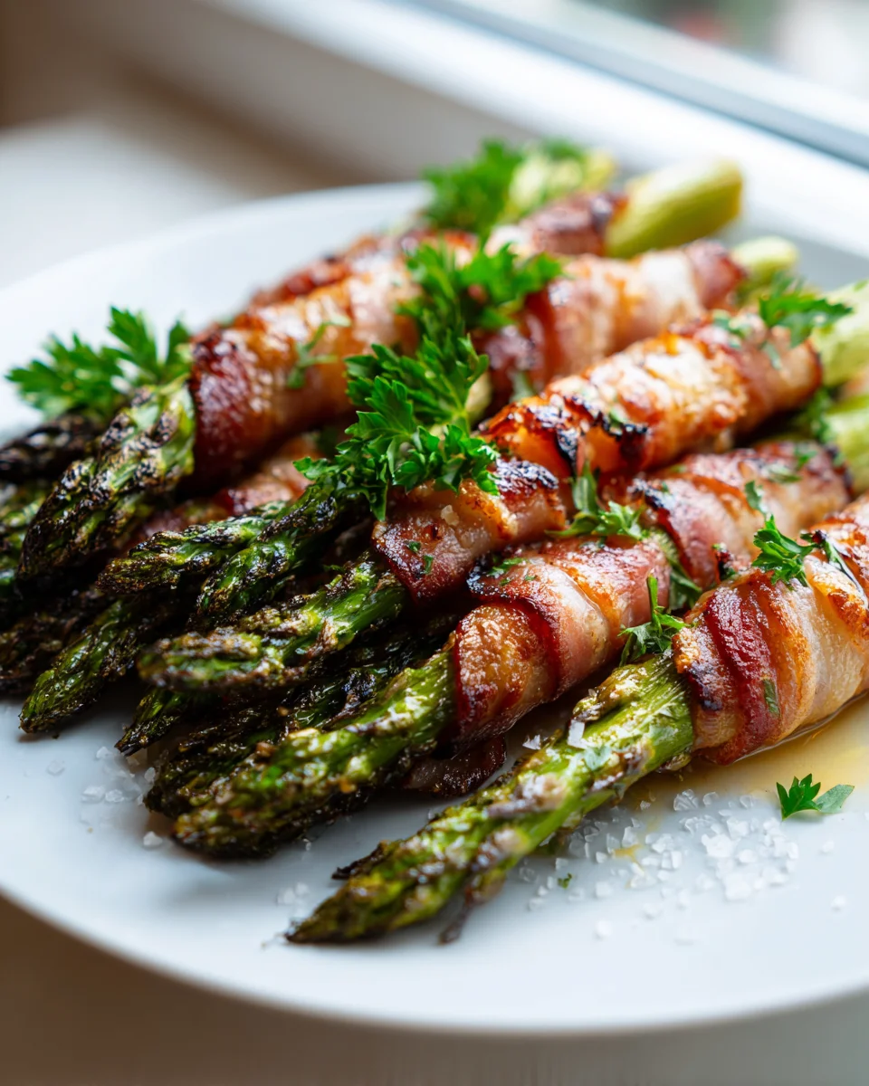 Grüner Spargel im Speckmantel vom Grill – Köstliches Rezept!