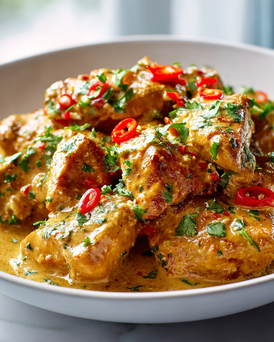 Geschmacksexplosion: Würziges Brasilianisches Kokosnuss Huhnchen