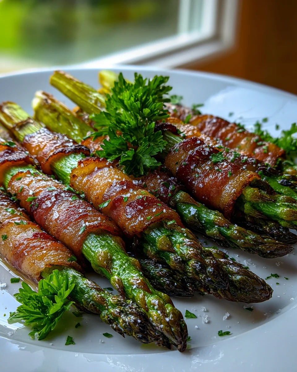 Grüner Spargel im Speckmantel vom Grill – Köstliches Rezept!