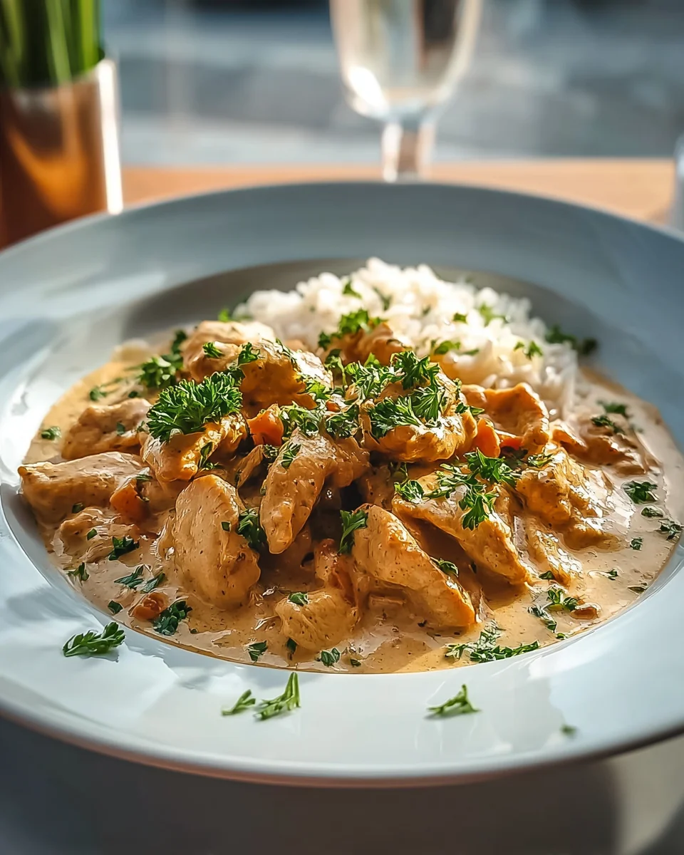 Hahnchengyros in Schmandsoße – Einfaches Rezept für Genießer