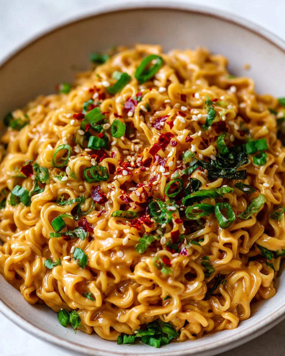 Peanut Butter Spicy Ramen: Der Hype in deiner Küche – Jetzt kochen!