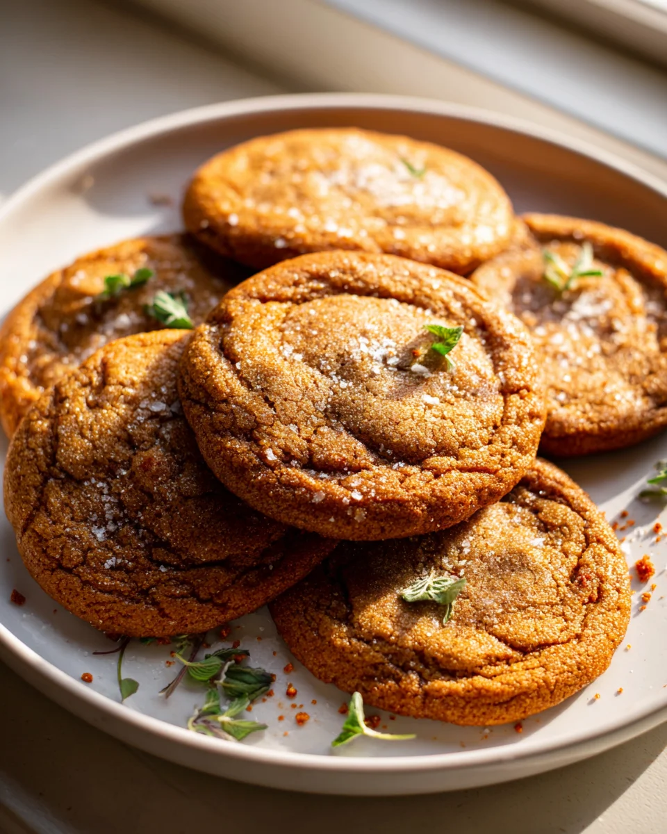 Gochujang Caramel Cookies: Süß-scharfe Genuss-Sensation
