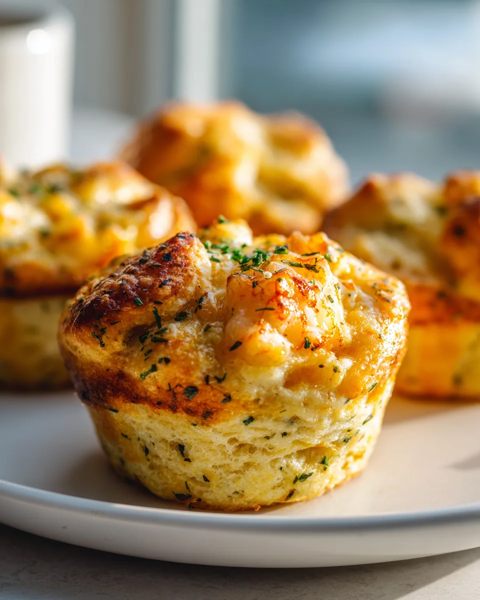 Mini Cheddar Bay Biscuit Seafood Pot Pie Cups – Lecker und Einfach!