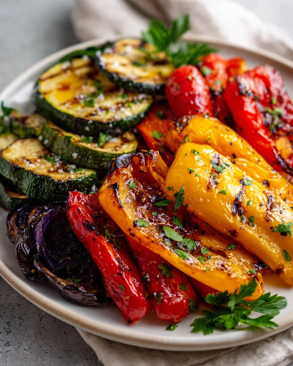 Mediterrane Grillplatte mit Gemüse – Leckere Vielfalt für den Grill!