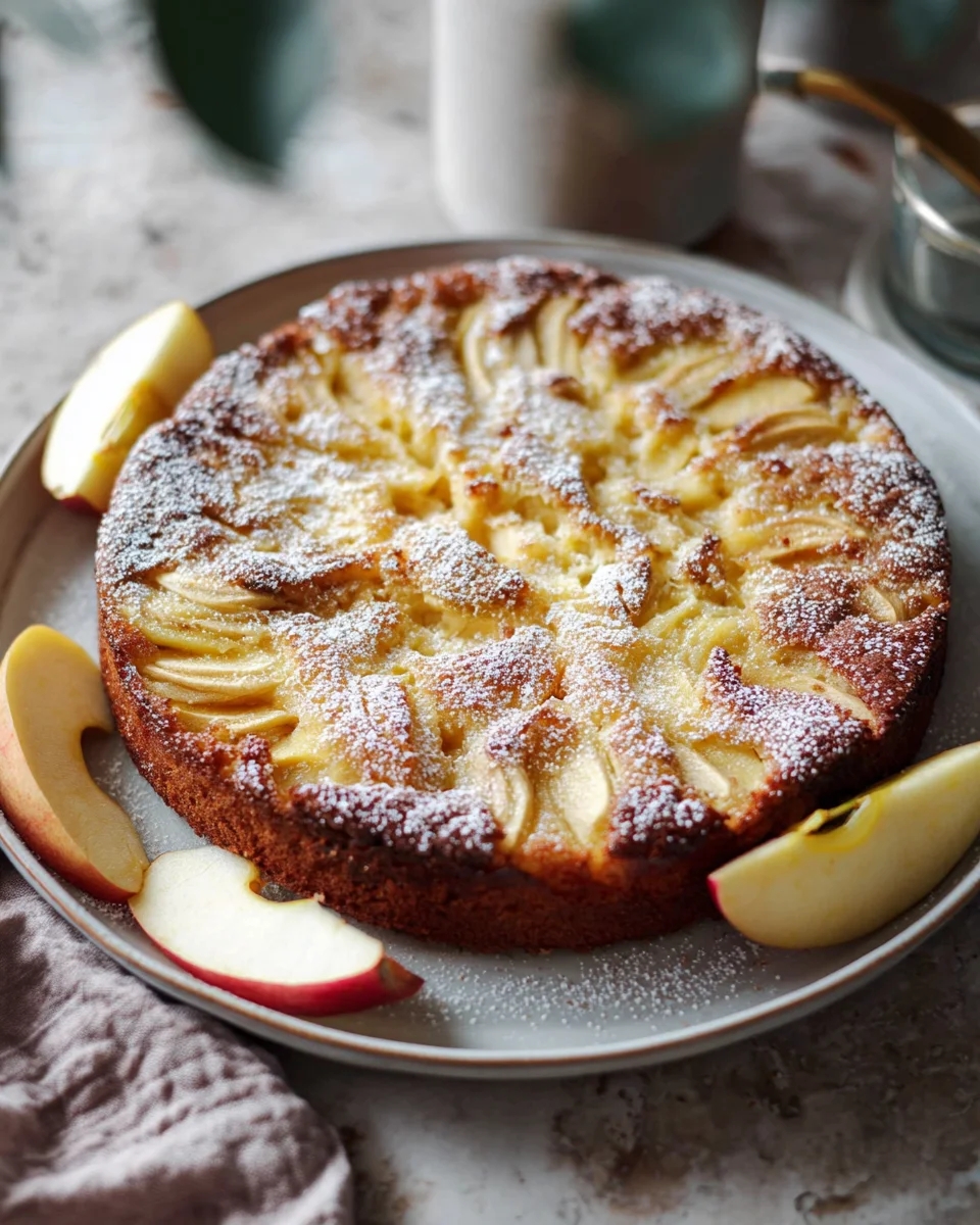 Französischer Apfelkuchen: Saftiges Gateaux Invisible Rezept